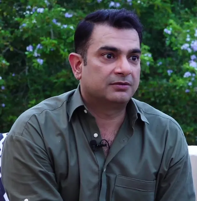 Sarmad Sultan Khoosat, in a public-domain photograph from Wikimedia Commons